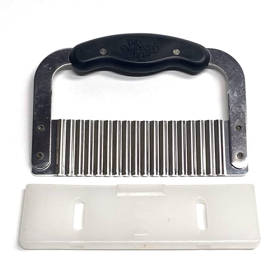 Amazon.com: Pampered Chef Stainless Steel Garnisher Crinkle Cut